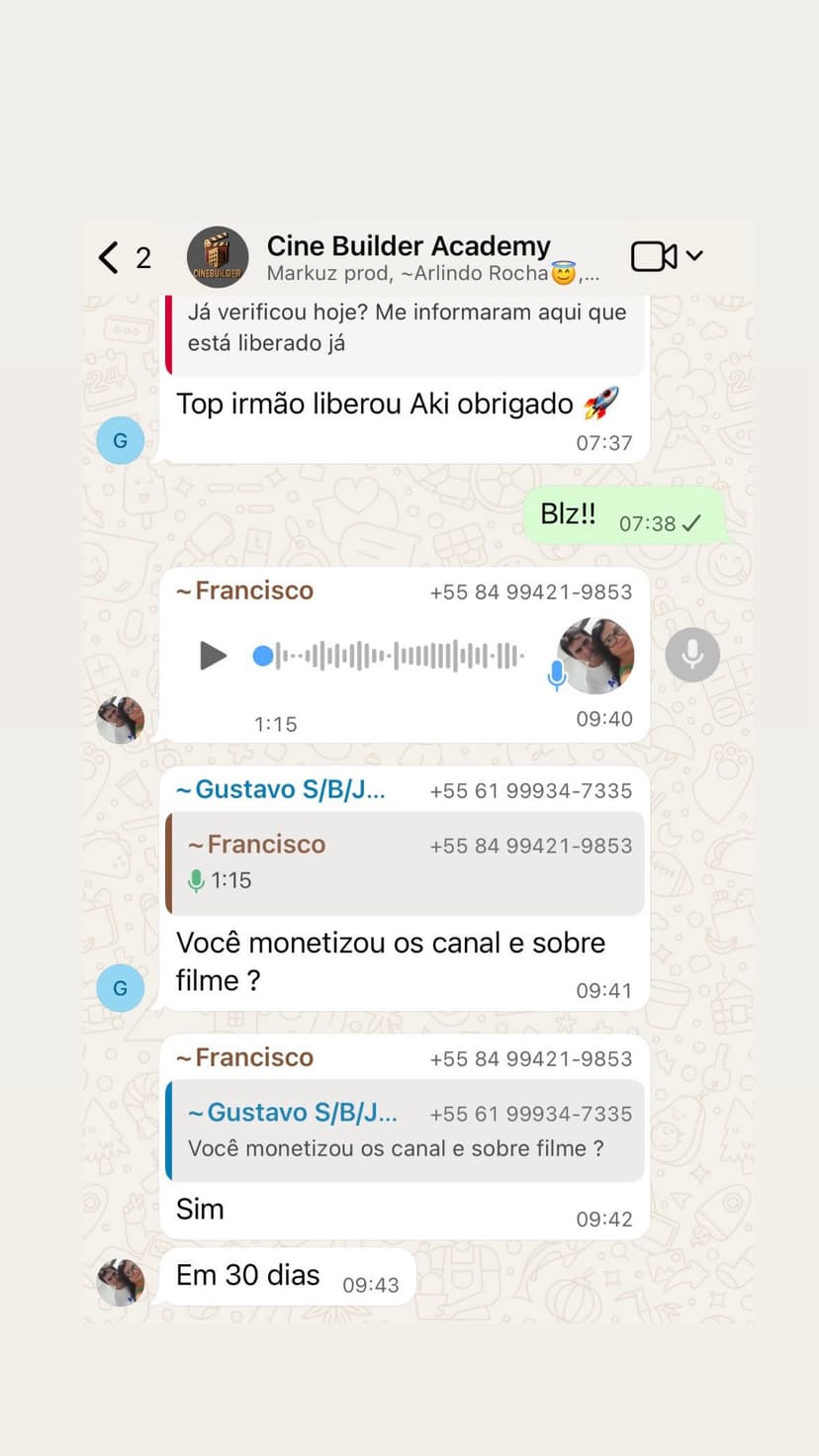 Depoimento de cliente satisfeito 3