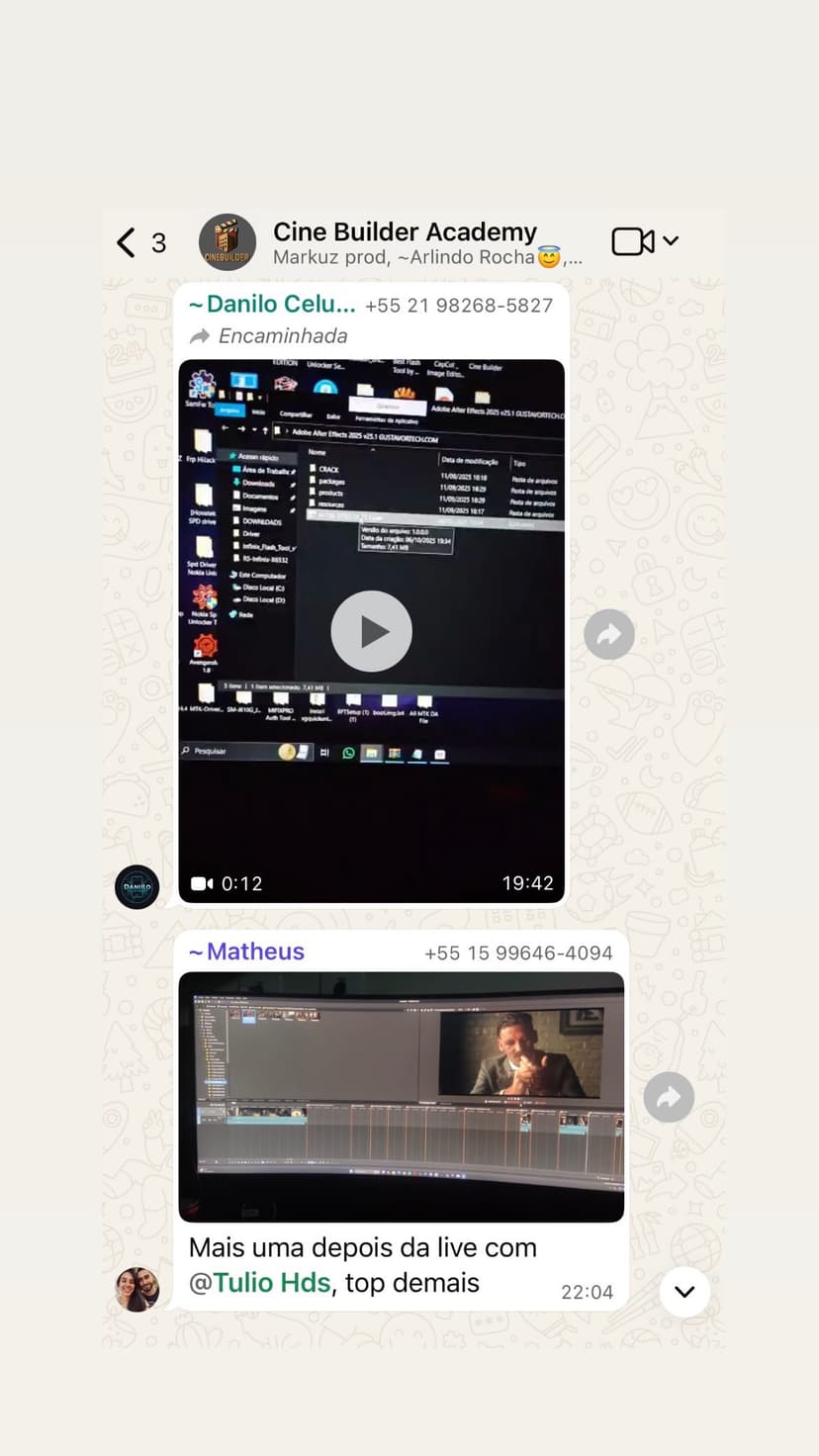 Depoimento de cliente satisfeito 1
